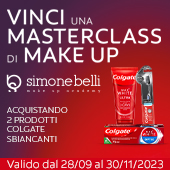 Vinci una masterclass di make up